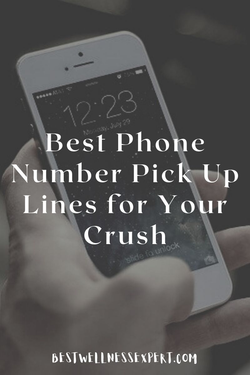 80+ Best Phone Number Pick Up Lines for Your Crush