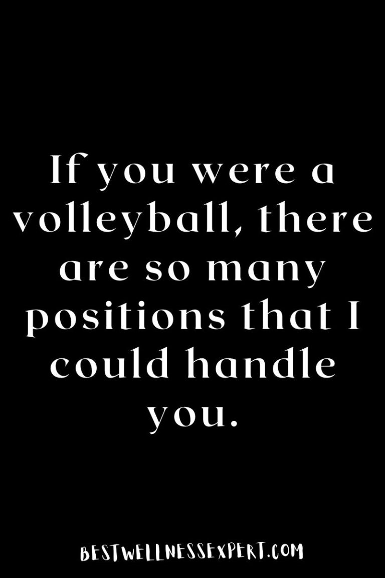 90+ Best Volleyball Pick Up Lines